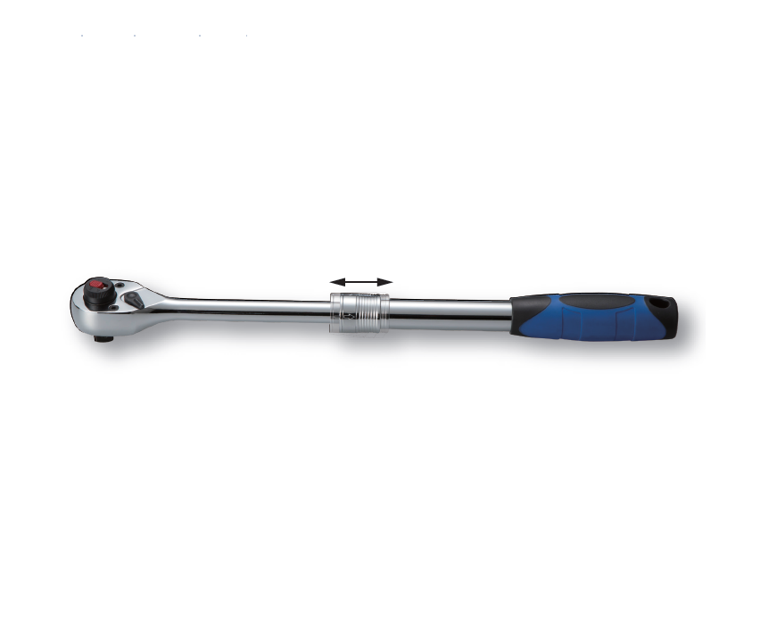 72T EXTENDABLE LED RATCHET HANDLES